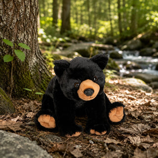 Wild Republic Cuddlekins Black Bear Stuffed Animal - 12" Stuffed Animals