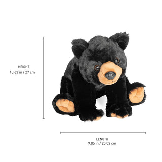 Wild Republic Cuddlekins Black Bear Stuffed Animal - 12" Stuffed Animals