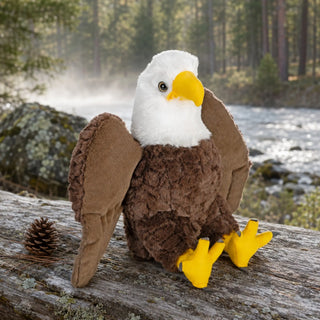 Wild Republic Cuddlekins Bald Eagle Stuffed Animal - 12" Stuffed Animals