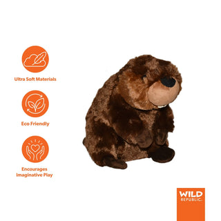 Wild Republic Cuddlekins Beaver Stuffed Animal - 12" Stuffed Animals