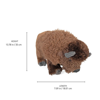 Wild Republic Cuddlekins Bison Stuffed Animal - 12" Stuffed Animals
