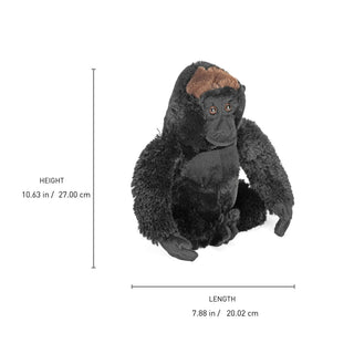 Wild Republic Cuddlekins Silverback Gorilla Stuffed Animal - 12" Stuffed Animals