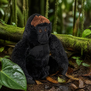 Wild Republic Cuddlekins Silverback Gorilla Stuffed Animal - 12" Stuffed Animals