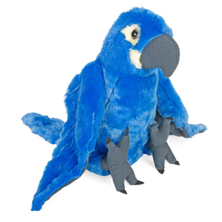   Wild Republic -  Hyacinth Macaw Stuffed Animal - 12"  Stuffed Animals