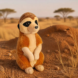 Wild Republic Cuddlekins Meerkat Stuffed Animal - 12" Stuffed Animals