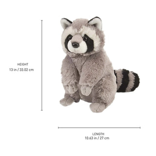 Wild Republic Cuddlekins Raccoon Stuffed Animal - 12" Stuffed Animals