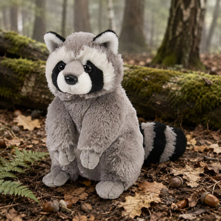Wild Republic Cuddlekins Raccoon Stuffed Animal - 12" Stuffed Animals
