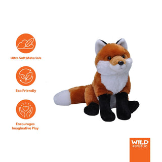 Wild Republic Cuddlekins Red Fox Stuffed Animal - 12" Stuffed Animals