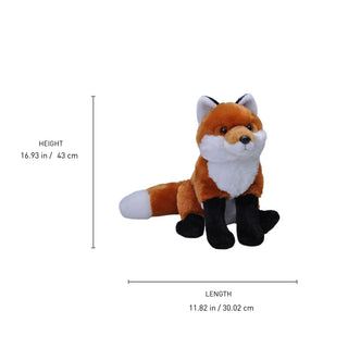 Wild Republic Cuddlekins Red Fox Stuffed Animal - 12" Stuffed Animals