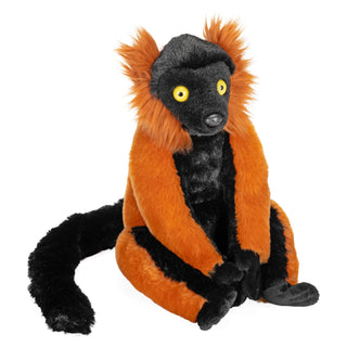   Wild Republic -  Red Ruffed Lemur Stuffed Animal - 12"  Stuffed Animals