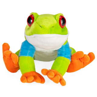   Wild Republic -  Red Eyed Trey Frog Stuffed Animal - 12"  Stuffed Animals