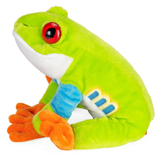   Wild Republic -  Red Eyed Trey Frog Stuffed Animal - 12"  Stuffed Animals
