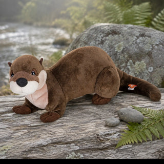 Wild Republic Cuddlekins River Otter Stuffed Animal - 12" Stuffed Animals