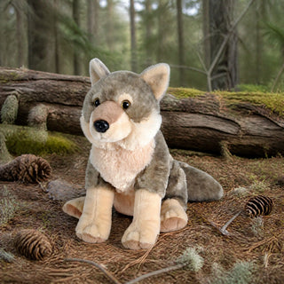 Wild Republic Cuddlekins Wolf Stuffed Animal - 12" Stuffed Animals