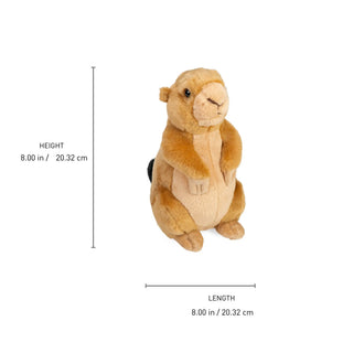 Wild Republic Cuddlekins Mini Prairie Dog Stuffed Animal - 8" Stuffed Animals