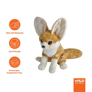 Wild Republic Cuddlekins Fennec Fox Stuffed Animal - 12" Stuffed Animals