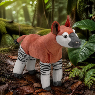 Wild Republic Cuddlekins Okapi Stuffed Animal - 12" Stuffed Animals