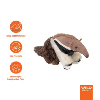 Wild Republic Cuddlekins Anteater Stuffed Animal - 12" Stuffed Animals