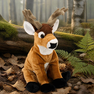 Wild Republic Cuddlekins White Tail Buck Stuffed Animal - 12" Stuffed Animals