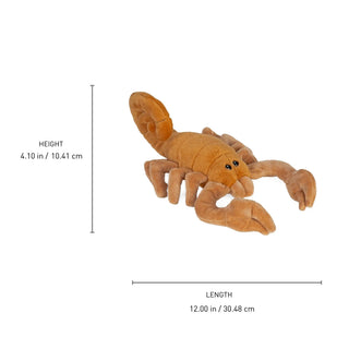 Wild Republic Cuddlekins Scorpion Stuffed Animal - 12" Stuffed Animals