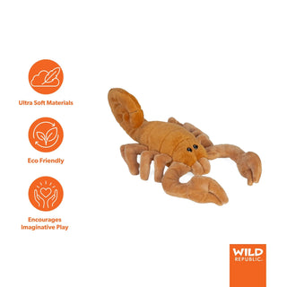 Wild Republic Cuddlekins Scorpion Stuffed Animal - 12" Stuffed Animals