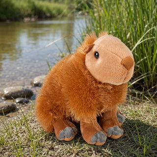 Wild Republic Cuddlekins Capybara Stuffed Animal - 12" Stuffed Animals