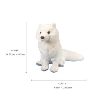 Wild Republic Cuddlekins Arctic Fox Stuffed Animal - 12" Stuffed Animals