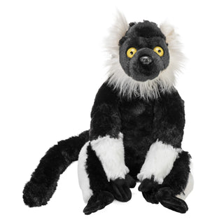   Wild Republic -  Black & White Lemur Stuffed Animal - 12"  Stuffed Animals