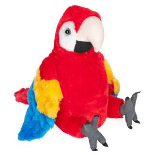   Wild Republic -  Macaw Scarlet Stuffed Animal - 12"  Stuffed Animals