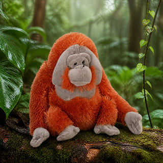 Wild Republic Cuddlekins Orangutan Stuffed Animal - 12" Stuffed Animals