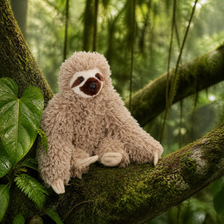 Wild Republic Cuddlekins Three Toed Sloth Stuffed Animal - 12" Stuffed Animals