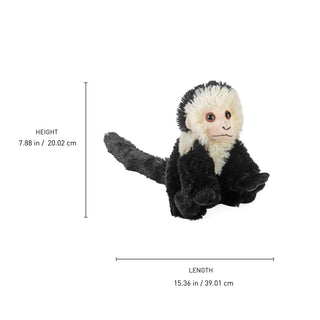 Wild Republic Cuddlekins Mini Capuchin Stuffed Animal - 8" Stuffed Animals