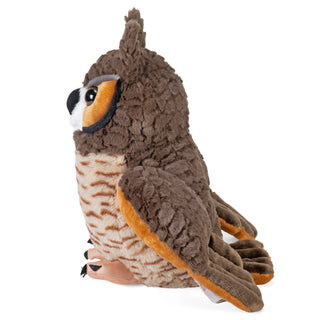   Wild Republic -  Great Horned Owl Stuffed Animal - 12"  Stuffed Animals