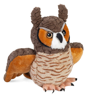   Wild Republic -  Great Horned Owl Stuffed Animal - 12"  Stuffed Animals