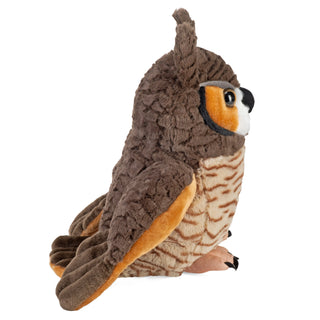   Wild Republic -  Great Horned Owl Stuffed Animal - 12"  Stuffed Animals