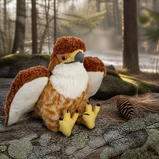 Wild Republic Cuddlekins Red Tailed Hawk Stuffed Animal - 12" Stuffed Animals