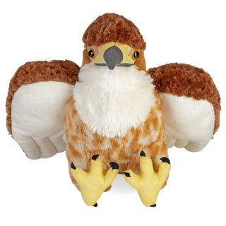 Wild Republic Red Tailed Hawk Stuffed Animal - 12" Stuffed Animals