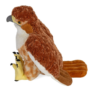 Wild Republic Red Tailed Hawk Stuffed Animal - 12" Stuffed Animals