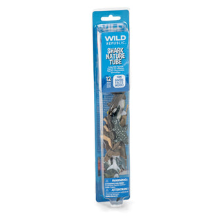 Wild Republic Nature Tube Shark Figurines - 13" Games and Action Toys