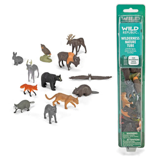 Wild Republic Nature Tube Wilderness Figurines - 13" Games and Action Toys