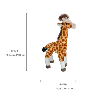 Wild Republic Cuddlekins Standing Giraffe Stuffed Animal - 12" Stuffed Animals