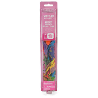 Wild Republic Nature Tube Bright Aquatic Figurines - 13" Games and Action Toys
