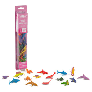 Wild Republic Nature Tube Bright Aquatic Figurines - 13" Games and Action Toys