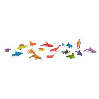 Wild Republic Nature Tube Bright Aquatic Figurines - 13" Games and Action Toys