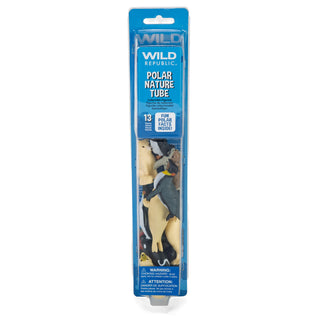 Wild Republic Nature Tube Polar Figurines - 13" Games and Action Toys