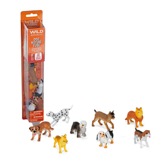Wild Republic Nature Tube Dog Figurines - 13" Games and Action Toys