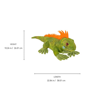 Wild Republic Cuddlekins Iguana Stuffed Animal - 12" Stuffed Animals
