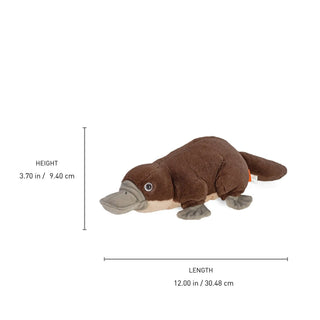 Wild Republic Cuddlekins Platypus Stuffed Animal - 12" Stuffed Animals