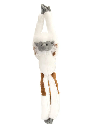 Wild Republic Hanging Cotton-Top Tamarin Stuffed Animal - 20" Stuffed Animals