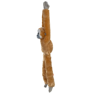 Wild Republic Hanging White Handed Gibbon Stuffed Animal - 20" Stuffed Animals